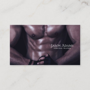 Fitness trainer, Personal trainer Business Card