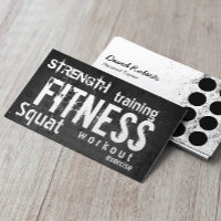 Fitness Trainer Professional Dark Loyalty Punch