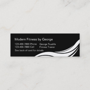 Fitness Training Business Cards