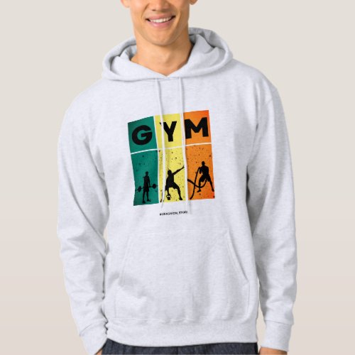 Fitness Warrior Gym T_Shirt Design Hoodie