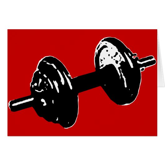 fitness weight cards (Front Horizontal)