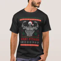 Weight lifting christmas outlet sweater