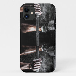 Fitness Weightlifting Gym Workout iPhone 11 Case