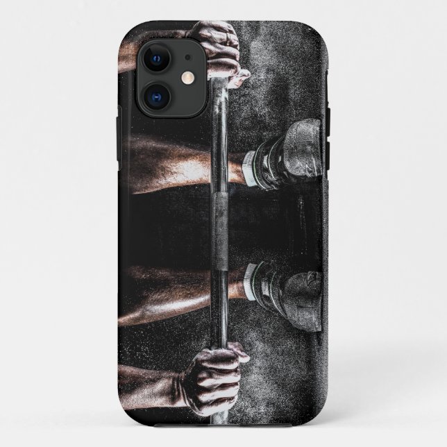 Fitness Weightlifting Gym Workout Case-Mate iPhone Case (Back)