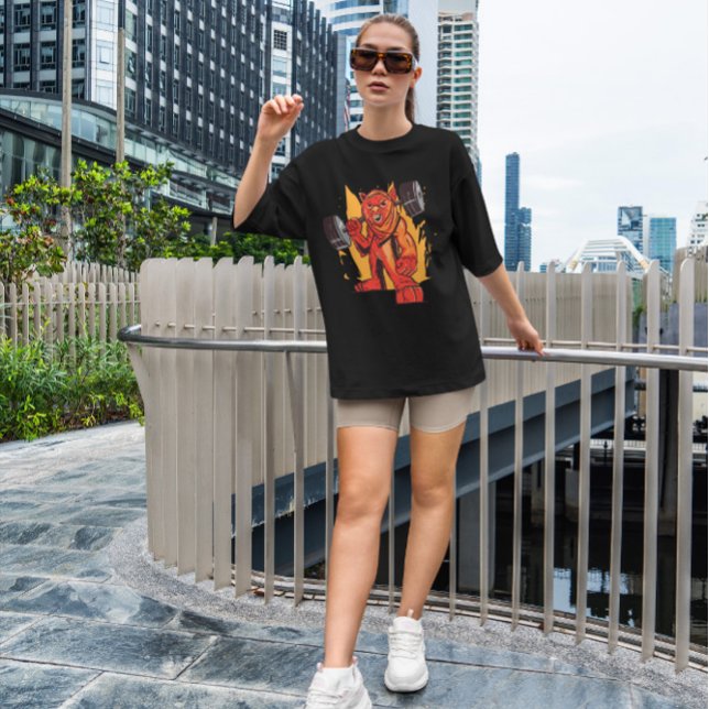 Fitness Weightlifting T-Shirt (Creator Uploaded)