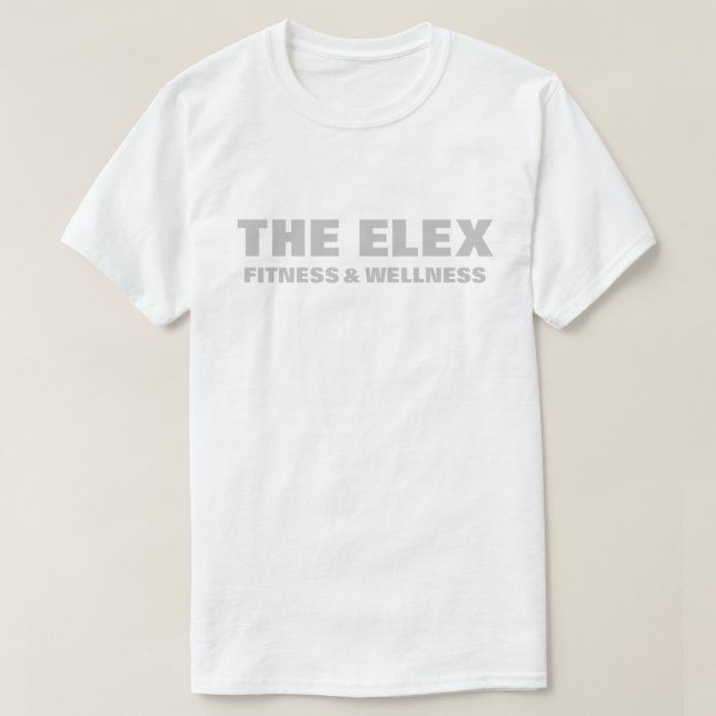 Fitness & Wellness T-Shirt (Design Front)