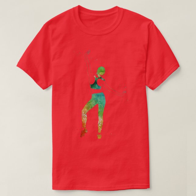 Fitness woman T-Shirt (Design Front)