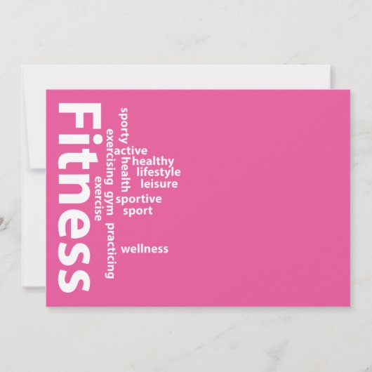 Fitness words (Front)