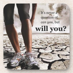 Fitness Workout Gym Motivation Beverage Coaster