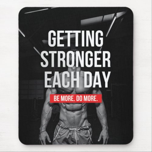 Fitness Workout Gym Motivation Mouse Pad