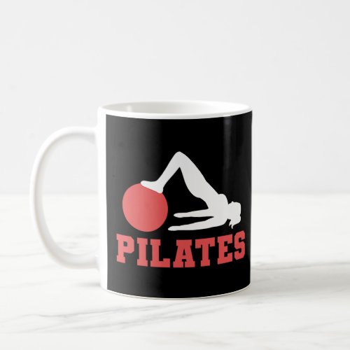 Fitness Workout Gym Pilates Exercise For Women  Coffee Mug
