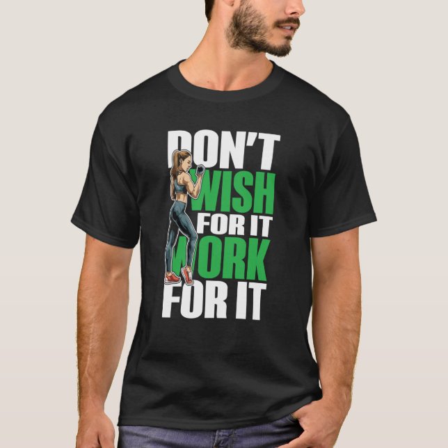 Fitness Workout Sport Women Fitness Bodybuilding T-Shirt (Front)