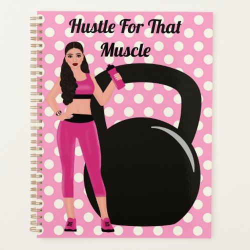Fitness Workout Theme Customizable Planner 