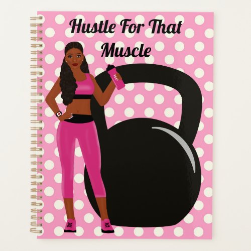 Fitness Workout Theme Customizable Planner 