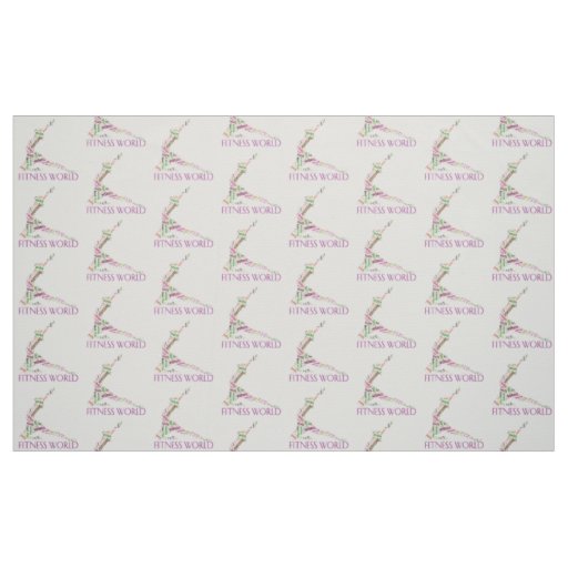 Fitness world fabric