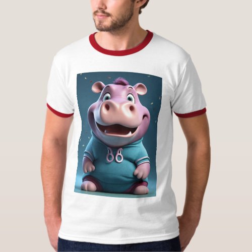 Fitopotamus Fab Smiles Style and Sweet Strengt T_Shirt