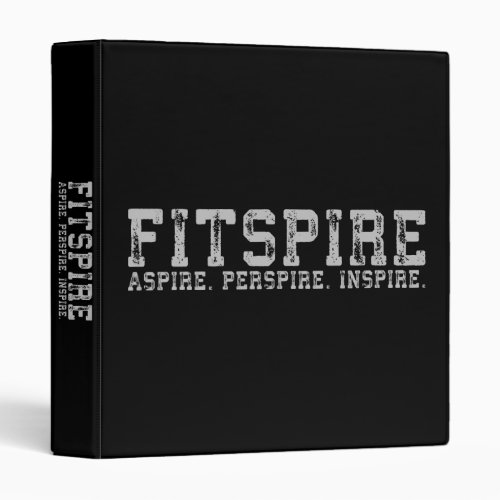 Fitspire _ Aspire Perspire  Inspire _ Workout Binder
