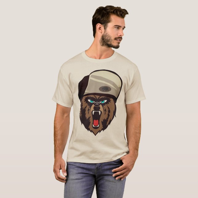 Fitted Big Bear T-Shirt (Front Full)