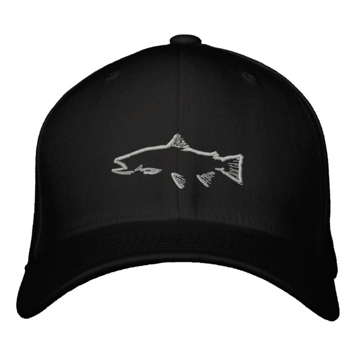 fly fishing logo hats