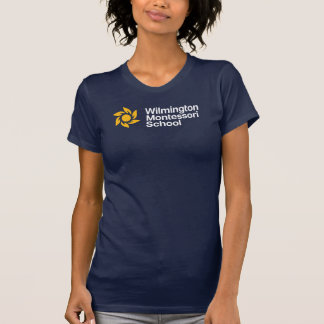 Fitted Women's Navy Logo T T-Shirt