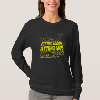 Fitting Room Attendant Cool Galaxy Job T-Shirt
