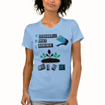 Fitting T-shirt for gardener ladies
