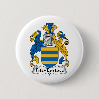 Fitz-Eustace Family Crest Pinback Button