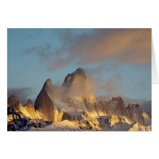 Fitz Roy. Patagonia. Argentina. Cards (Front Horizontal)