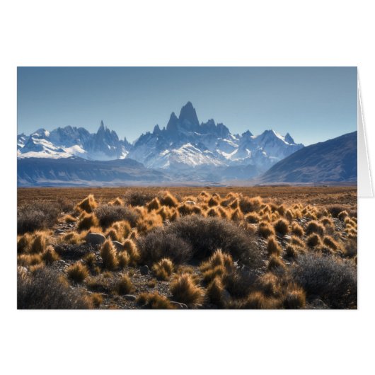 Fitz Roy, Patagonia, Argentina Cards (Front Horizontal)
