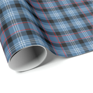 Fitzgerald Clan Tartan Irish Plaid Pattern Wrapping Paper