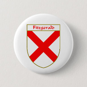 Fitzgerald Coat of Arms/Family Crest Button