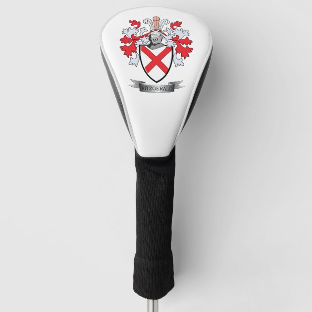 Fitzgerald Coat of Arms Golf Head Cover (Front)
