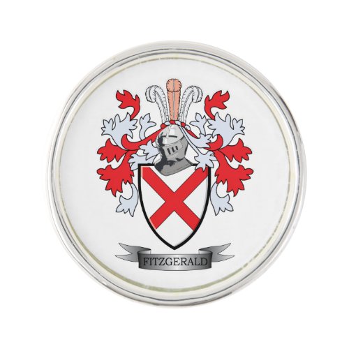Fitzgerald Coat of Arms Pin