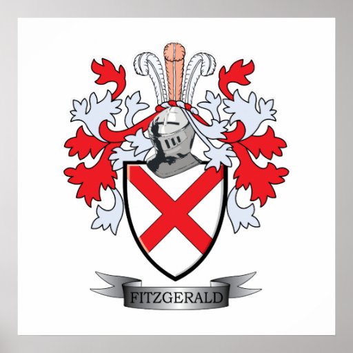 Fitzgerald Coat of Arms Poster | Zazzle