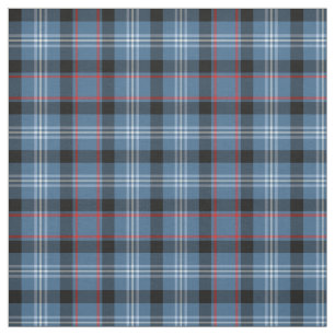 Fitzgerald Tartan Pattern Blue Irish Plaid Fabric