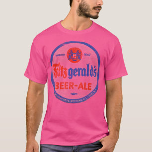 Fitzgeralds Vintage Faded Look Design T-Shirt