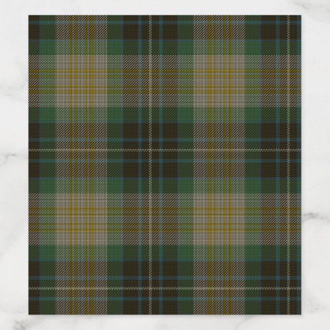 Fitzpatrick Clan Tartan Envelope Liner (Design)