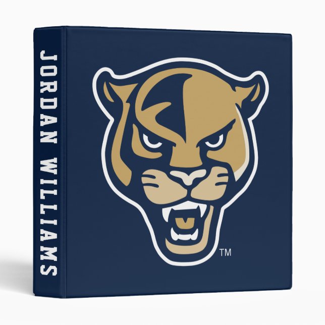 FIU Panther Head 3 Ring Binder (Front/Spine)