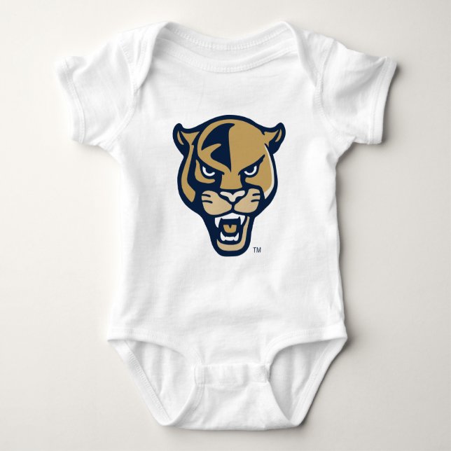FIU Panther Head Baby Bodysuit (Front)