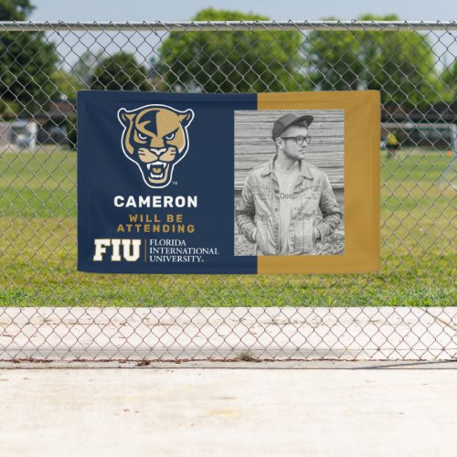 FIU Panther Head Banner