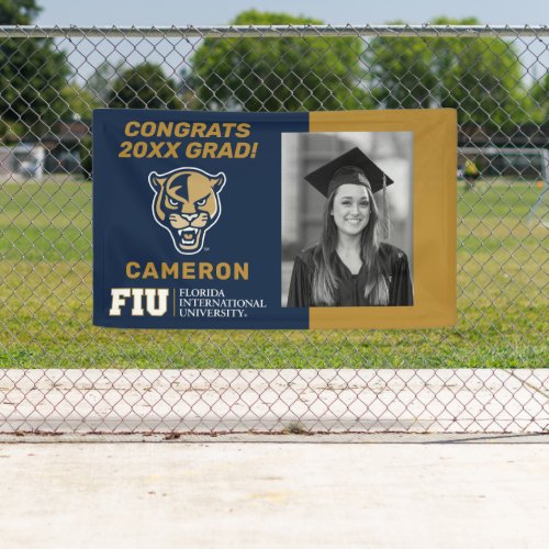 FIU Panther Head Banner