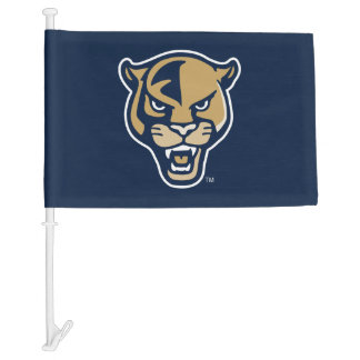 FIU Panther Head Car Flag