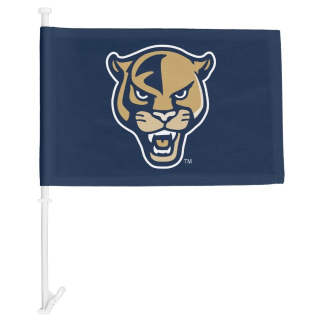 FIU Panther Head Car Flag (Front)