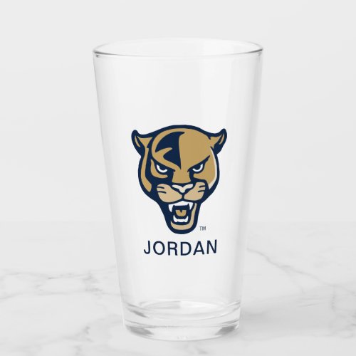 FIU Panther Head Glass