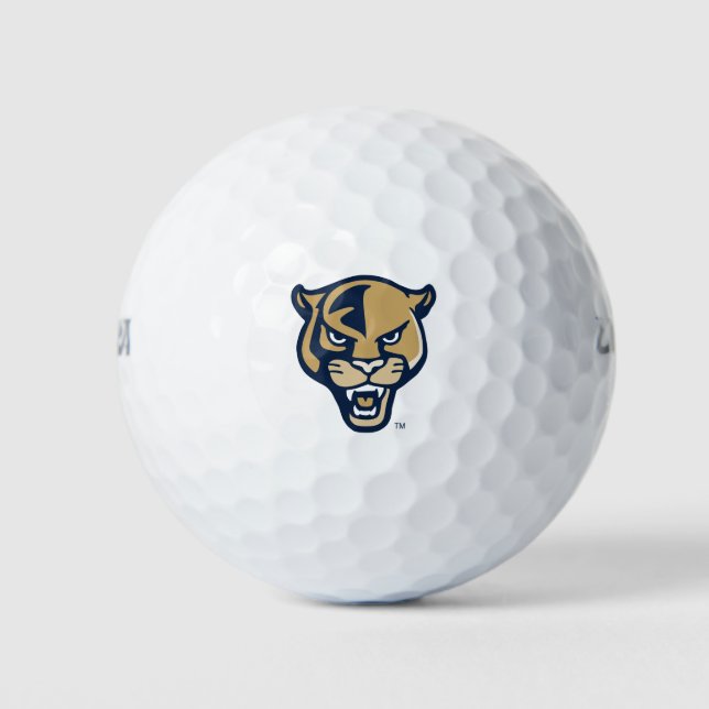 FIU Panther Head Golf Balls (Front)