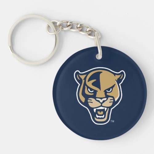 FIU Panther Head Keychain