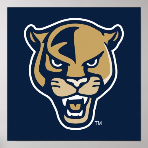 FIU Panther Head Poster