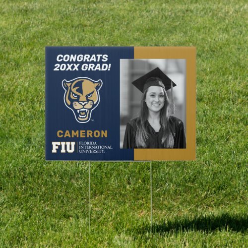 FIU Panther Head Sign