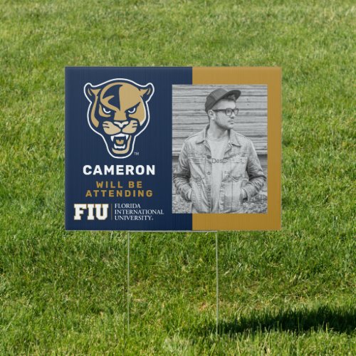 FIU Panther Head Sign