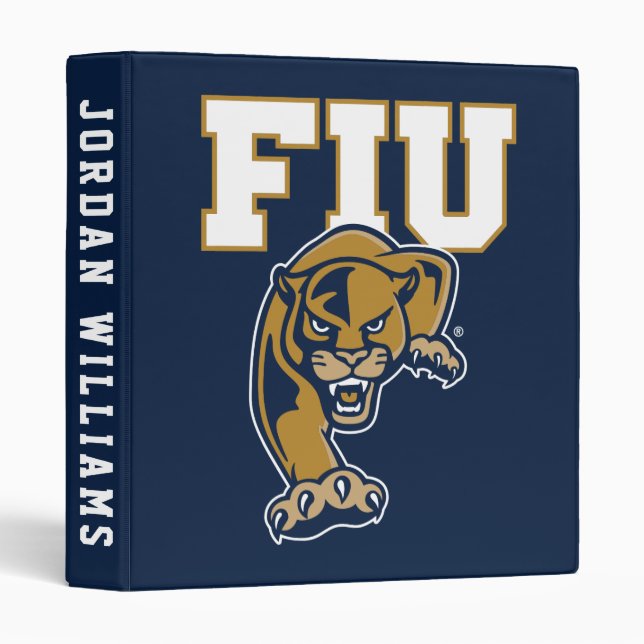 FIU Panthers 3 Ring Binder (Front/Spine)